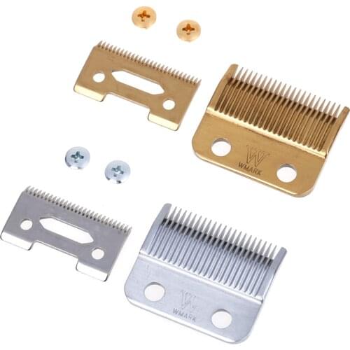 Movable Blade Professional Hair Clipper Blade High Carton Steel Clipper Accessories Golden For Choice Golden Screws