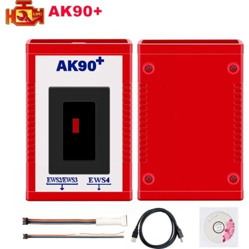 AK90+ OBD2 Car Key Programmer For BMW V3.19 AK90 plus for BMW CAS/EWS from 1995-2009 AK90 + Key Programming OBD Tool