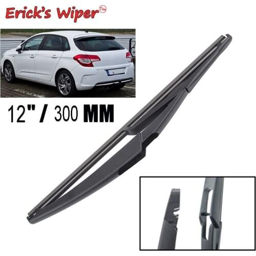 Ericks Wiper 12" Rear Wiper Blade For Citroen C4 MK 2 Hatchback 2010 - 2018 Windshield Windscreen Rear Window