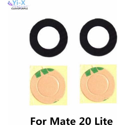 2pcs/lot Back rear camera glass lens for Huawei Mate 20 Lite