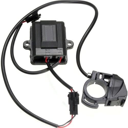 USB Port Electric Car Bicycle Dynamo Generator Charger Adapter for 36-100V electric car