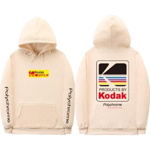 Japanese Hip Hop Winter fleece Hoody Harajuku pilot street printing kodak Jackets Men Women Sweatshirts brand Clothing Hoodies