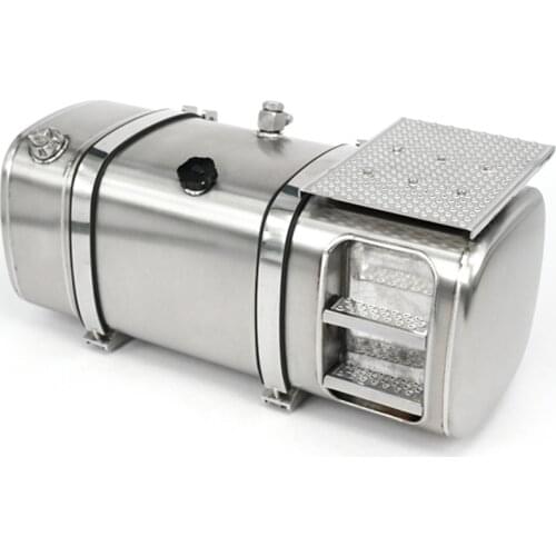 1/14 Rc Truck Simulation Fuel Tank Urea Box with Pedal Sets For Tamiya Tractor Model Accessories RC LESU