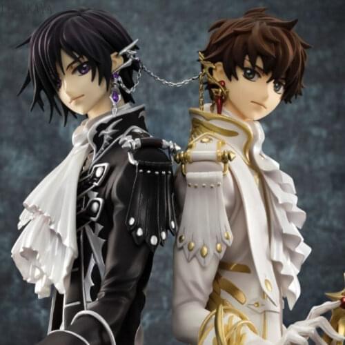 23cm Anime R2 Clamp Works In Code Geass lelouch of The Rebellion Lelouch & Suzaku Knight of Seven PVC Action Figure Model Toys