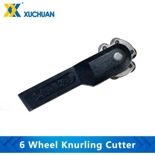 6 Wheel Knurling Cutter Linear Pitch Knurl Lathe Cutter Gear Shaper Cutter Steel Lathe Tool 6 Head Knurl Wheel Lathe Cutter