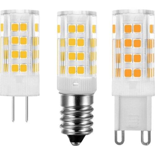 G9 LED Bulb E14 G4 5W 7W 9W 12W 15W LED Lamp AC 220V-240V LED Corn Bulb SMD2835 360 Beam Angle Replace Halogen Chandelier Lights