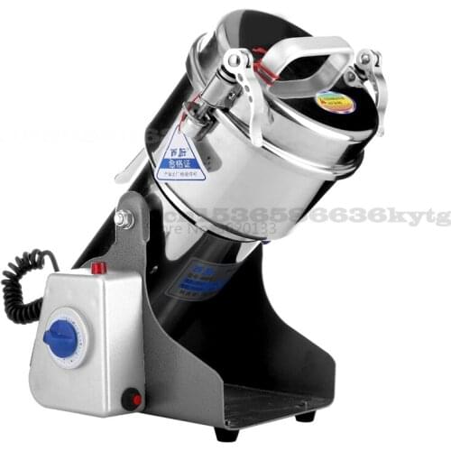 800g Stainless Steel Grains Mini Grinder Household Electric Herbal Mill Ultra - Fine Powder Grinding Machine 34000r/min 550W