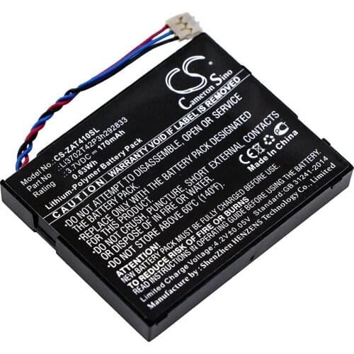 CS 170mAh / 0.63Wh battery for ZTE 2AHR8-AT41, AT41, GD500, SD6200, Z6200MEX Li3702T42P3h292833