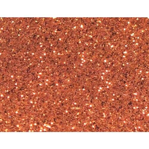 Acrylic/PMMA 1-Sided Fine Glittering Color Sheets 3.0mm for Jewelries, Crafts, Art Works, Decoration - Copper (CA8832)