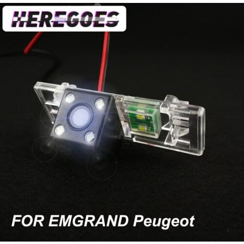 Car CCD Night Vision Rear View Camera Parking Assistance Waterproof for Peugeot 307 308 408 508 for Nissan Sunny X-Trail Geely