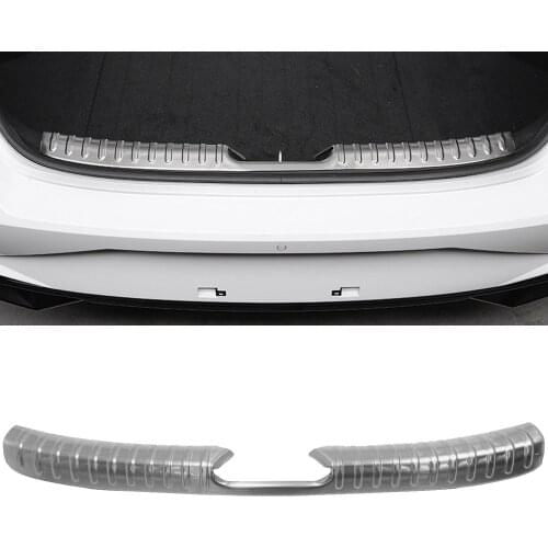 Car Accessories for Hyundai Elantra Avante CN7 2020 2021 2022 Stainless Steel Inner Rear Bumper Protector Plate Trim 1pcs