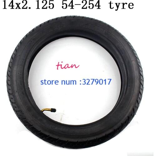 Free Shipping 14x2.125 bike folging electric scooter tyre 14 x 2.125 tyre for Gas Electric Scooters 14 inch E-bike wheel tire