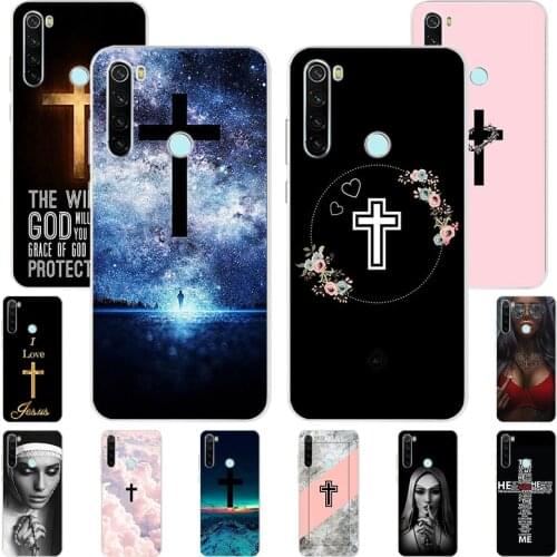 Christian Jesus Girl Angel Soft TPU Phone Case For Xiaomi Redmi 9C NFC 9T 9s 9A 7A 8A 6A S2 K20 Note 10 9 8T 7 6 Pro Max Cover