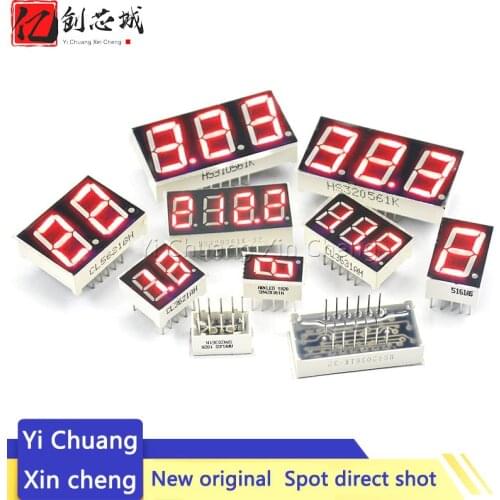 Digital Tube 0.56 0.36 inch 0.4 inch 2/3/4 Bit Common Cathode/Common anode Red Digital Display Tube Clock