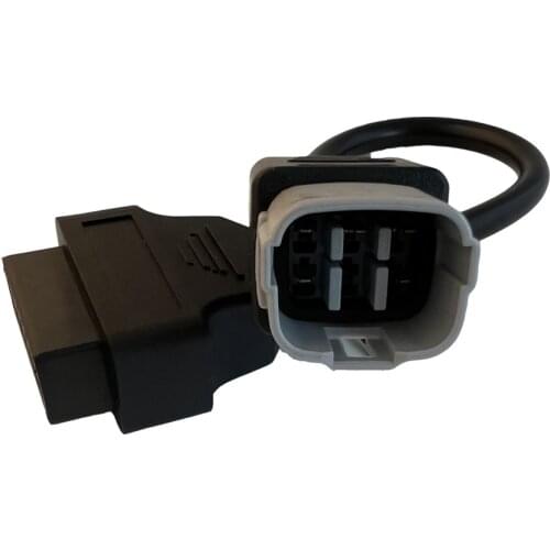 6 To 16 Pin OBD2 Connectors Diagnostic Tools Motorcycle OBD Adapters Extension Cables For GSX-R/S Autocycles