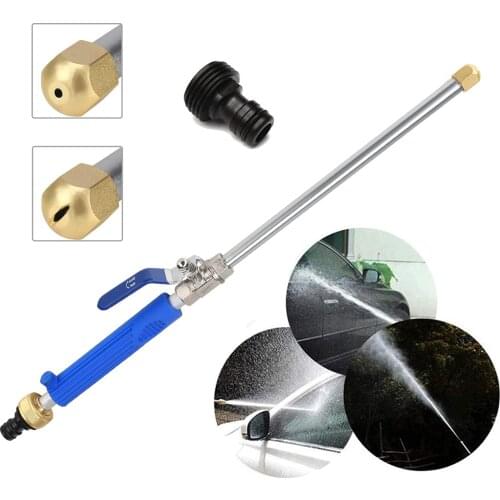 EU Stock Blue High Pressure Water Gun Garden Water Jet Lances 46 cm, Hydro Jet Power Washer Wand Spray Nozzle Spray Gun