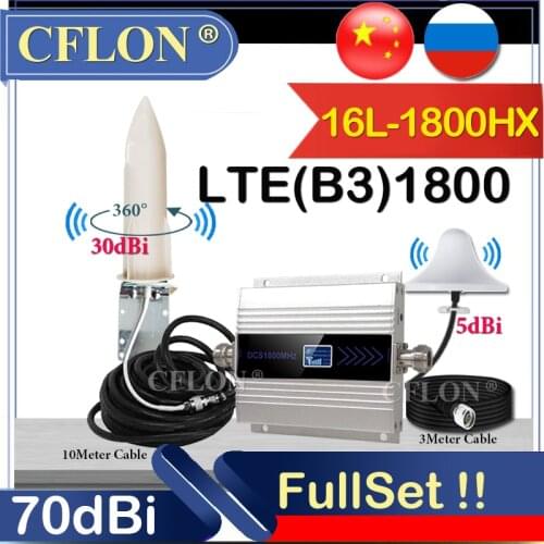 HotDeal!! 900 1800 2100 2600Mhz 4G Cellular Amplifier GSM DCS WCDMA LTE 4G CellPhone Booster GSM Repeater 2G3G4G Signal Booster