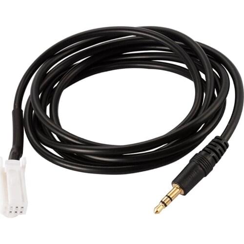 MagiDeal Car 3.5mm AUX Audio Music Male Jack For Suzuki for Swift for Jimny for Vitra
