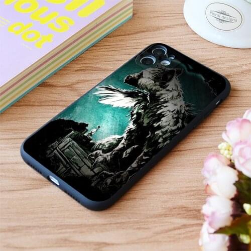 For iPhone Trico The Last Guardian Print Soft Matt Apple iPhone Case 6 7 8 11 12 Plus Pro X XR XS MAX SE