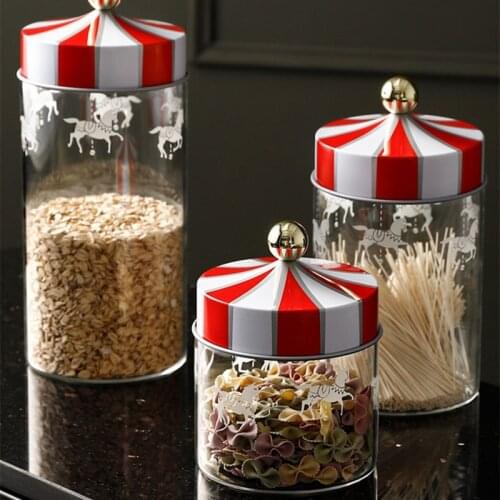 Set of 3 Air Tight Glass Storage Jar with Lid Coffee Beans Tea Spice Sugar Oatmeal Sealing Organizer Kitchen Dry Food Container