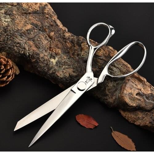 10inch Very Sharp Senior Professional Tailor Sewing Scissors Leather Fabric Cutter Scissors Sewing Shears Tools Supplies