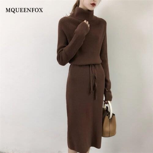 OLGITUM Fashionable Knitted Dresses