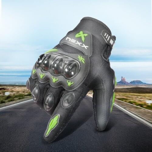 Motorcycle rider outdoor sports racing equipment riding gloves cross country bicycle fist hard shell protective gloves