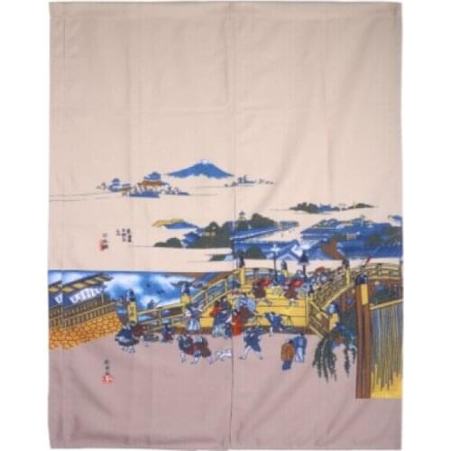 Customized Accept) Korea/Japan/China Sushi Restaurant Kitchen Hanging Split Curtain-FENGSHUI(85x140cm)