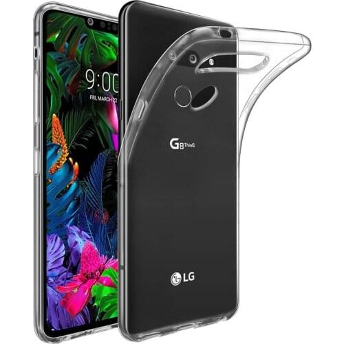 For LG G8 G8s G7 ThinQ G6 G5 G4 Stylus G3 Ultra Thin Clear Crystal Transparent Soft Silicone TPU Gel Cover Flexible Back Shell