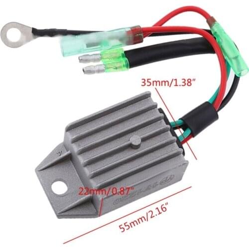 Boat Voltage Rectifier Regulator for Yamaha-15HP 2-Stroke Motor Outboard Engine