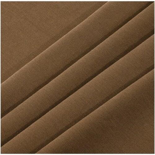 Width 72" Comfortable Soft Pure Color Water Soft Cotton Fleece Fabric By The Yard For T-shirt Casual Wear Material