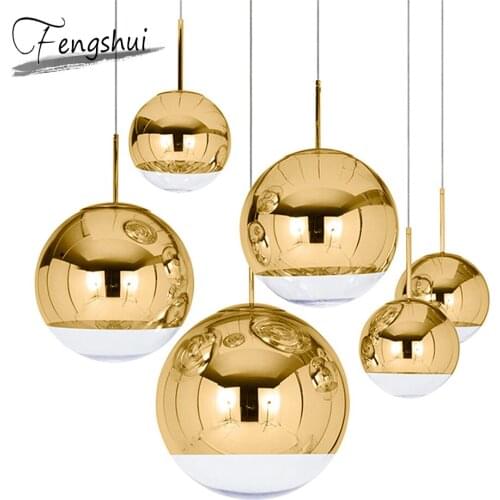 Modern LED Gold Silver Lampshade Pendant Lights Lighting Bar LOFT Restaurant Bar Industrial Pendant Lamp Kitchen Lights Hanging