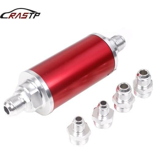 RASTP-Universal For Car Modified Fuel Filter Gasoline Filter Magnetized Gasoline Filter Element Filter 58MM RS-FP002