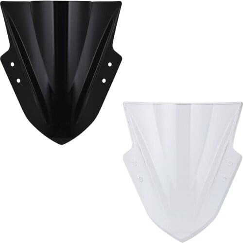 Motorcycle Windshield Windscreen Wind Deflectors Durable Fashionable Protector Double Bubble Screen Accessories