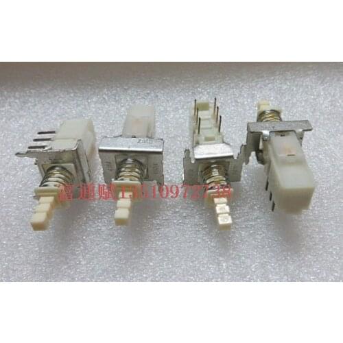 [VK] original authentic goods ALPS self locking switch power switch 2 row 6 foot tape lock bracket