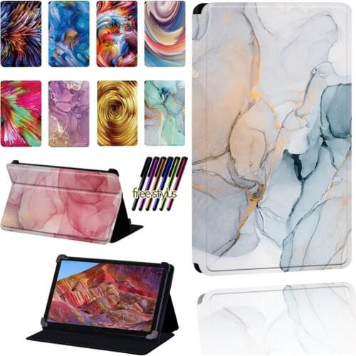 Hot Sale Pattern for Huawei MediaPad M5/M5 Lite/M6/M1/M2/M3/M3 Lite Pu Leather Durable Adjustable Size Tablet Protective Case