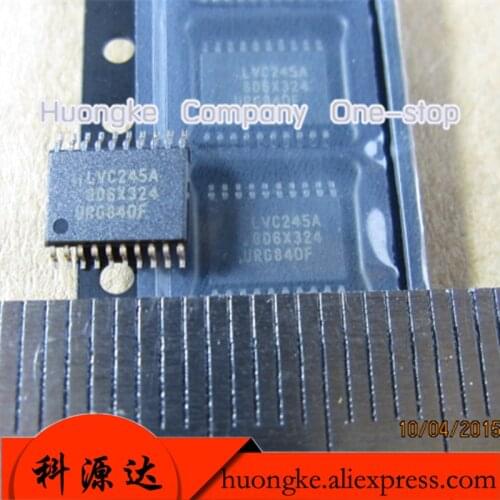 10PCS/LOT SN74LVC245APW SN74LVC245APWR 74LVC245A TSSOP-20 IC D-TYPE POS TRG SNGL 20TSSOP mark LVC245A SMD