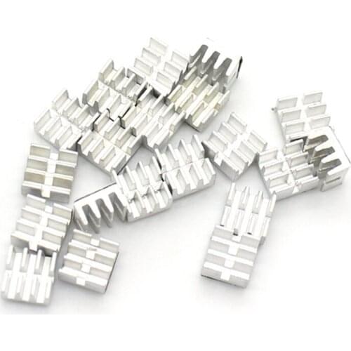 2000PCS Lot Aluminum MOS Mini IC Chipset Cooling Cooler Heat Sink Heatsink Free Shipping