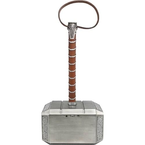 2021 Disney Marvel Genuine Authorized The Avengers Thor Hammer Portable Audio Bluetooth Speaker Subwoofer