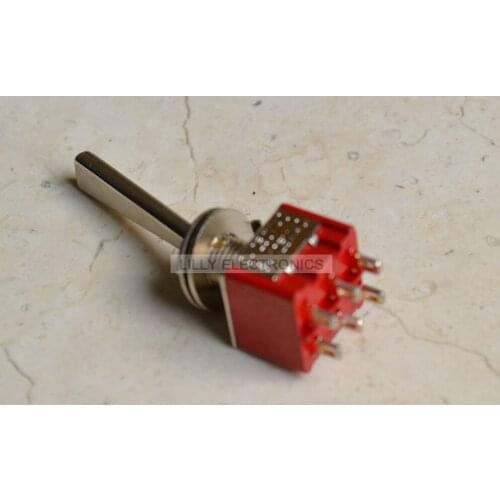 3PCS toggle switch for Amplifier DAC Long Flat Handle/Amplifier Chassis Tube