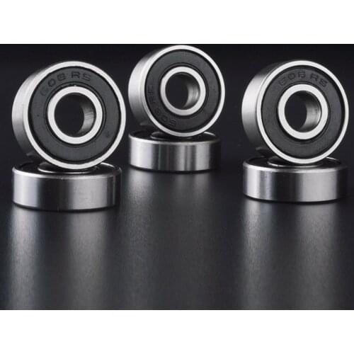4/8Pcs Stainless Steel Bearings Parts for Roller Skate Scooter Skateboard Wheel