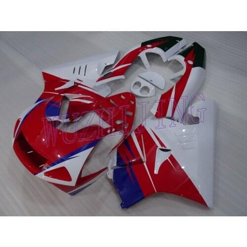 Bodywork for Honda NSR250R 1998 Bodywork NSR250 RR 94 95 Red White Plastic Fairings NSR 250RR 1994 - 1999