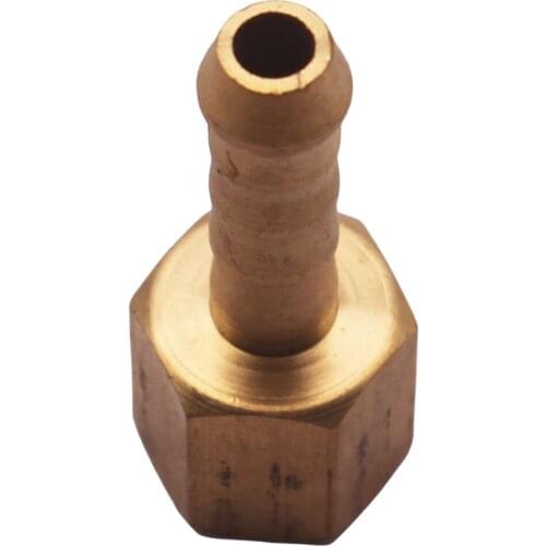 Brass 1/8'' Female NTP To 7mm Tail Baed Fitting 1/8'' Hose ID