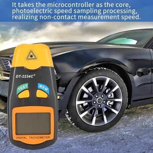 Laser Speedometer Non-contact Digital Tachometer Scale Meter Data Storage Portable High-precision Speed Measuring Instrument