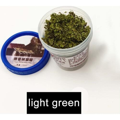 120ml Simulation Tree Powder Tree Cluster Military Scene Model Sand Table Building DIY Model Scene Handmade Material