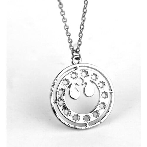 MQCHUN Fashion Necklace Sliver Chain Pendant Necklaces for Women Men Jewelry-30