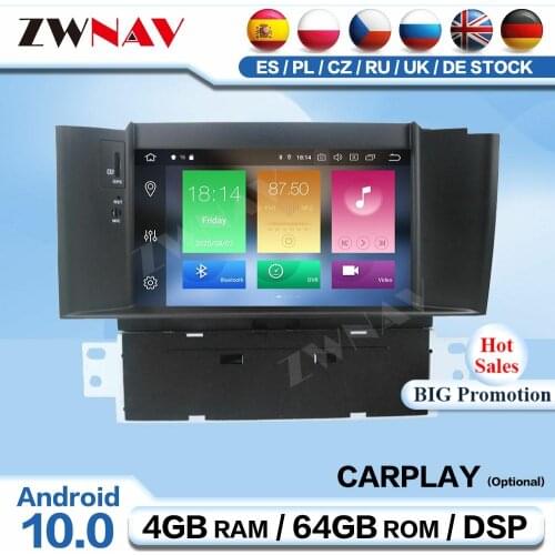 Carplay 2 Din Android Multimedia For Citroen C4L DS4 2012 2013 2014 2015 2016 Radio Receiver Audio Stereo Player GPS Head Unit