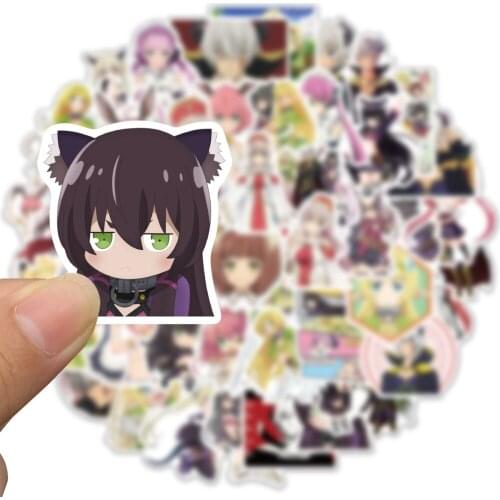 10/50Pcs Anime HOW NOT TO SUMMON A DEMON LORD Graffiti Stickers for Luggage Laptop Refrigerator Motorcycle Skateboard
