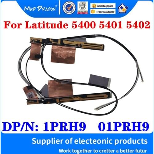 New original Laptops Wireless WiFi Antenna Cables For Dell Latitude 5400 5401 5402 E5400 E5401 E5402 EDC41 DP/N: 1PRH9 01PRH9
