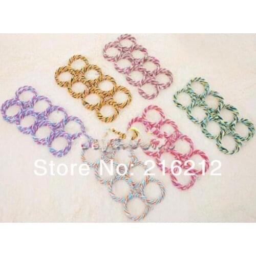 Scarf Wraps Shawl Storage Hanger Organizer 28-hole Ring Rope Slots Holder Hook